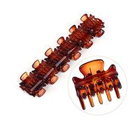 Vdaxvme 12Pcs/Set Women Girls 3cm Geometric Crab Hair Claw Clips Plastic Colorful A