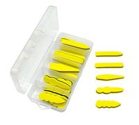 Vdaxvme 15 Pcs Fly Fishing Foam Bodies Lightweight Multicolor Float Spider Fishing Accessories Swimming Cylinder