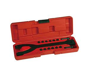 Vdaxvme 15Pcs Variable Cylinder Spanner Wrench Set Adjustable Pin with Variable Pins Fan Clutch Pulley Holder Tool