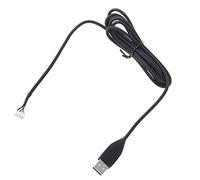 Vdaxvme 2m Lines Replacement PVC USB Cable For MX518 MX510 MX500 MX310 G1 G400S Gaming Black