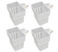 Vdaxvme 4pcs Hydroponic Planting Basket Water Plant Grass Container Hydroponic Cups For Fish Tanks Water Tanks Plant Holders
