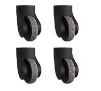 Vdaxvme 4pcs Suitcase Wheel Protector Silicone Cover Adjustable Travel Luggage Spinner Cover For Most Caster Luggage Accessories Wheel Guard