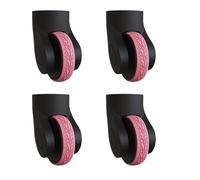 Vdaxvme 4pcs Suitcase Wheel Protector Silicone Cover Adjustable Travel Luggage Spinner Cover For Most Caster Luggage Accessories Wheel Guard