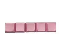 Vdaxvme 5/10pcs Keycaps Set 1U Standard Size Comfortable for Mechanical Keyboard Enthusiasts Keycap Replacement