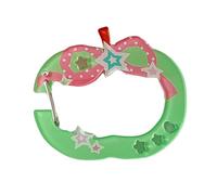 [Vdaxvme] Acrylic Carabiner Keychain for Backpacking and Outdoor Activities Decorative Function Clip for Students Creative Backpack Decoration Students, a