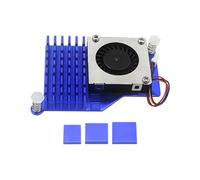 Vdaxvme Active Cooler, Heatsink, Speed Adjustment, PWN Speed Control, Fan Cooling for RPi 5 Development Board, Heatsink Fan