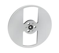 Vdaxvme Aluminium Alloy 1/4 Inch 7 Inch Empty Coil for Tape Recorders 2-Hole Recording for Open Sound Deck Aluminium Alloy Tape