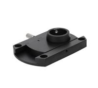 Vdaxvme Anodised aluminium tone arm adapter holder for vintage gramophone and turntable systems, aluminium alloy tone arm adapter plate