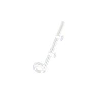 Vdaxvme Aquarium Feeding Tube Acrylic Fish Shrimp Feeder with 2.8" Feeding Bowl Dish Suction Cups for Low Water Fish for T