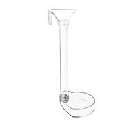 Vdaxvme Aquarium Feeding Tube Dish Bowl for Fishtank with Clear Frame for Shrimp Acrylic Shrimp and Snails Feeding Dish