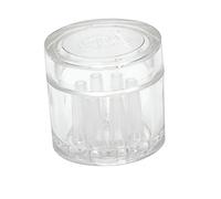 Vdaxvme Aquarium Leech Trap 8 Holes Clear Acrylic Tin Planary Trap Leech Catcher for Crystal Red Shrimp Tank Heater Light Thermometer Plants Air Pump Gravel Sand