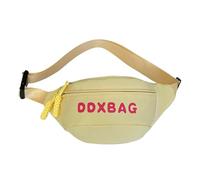 Vdaxvme Beautiful Shoulder Bag Japanese Style Chest Bag with Adjustable Strap, Casual Waist Simple Belt for Women and Girls, Japanese Style Shoulder Bag for Girls and Women, yellow