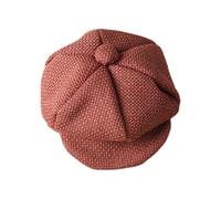 Vdaxvme Beret Hat for Pets, Breathable Adjustable Strings, Octagonal Design, Small Breeds and Cats, Halloween Dressing, Small