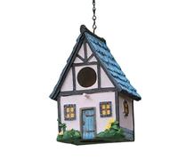 Vdaxvme Bird Nest Cage, Painted Nest Shelter Nest Hummingbird Outdoor Hideouts Nest for Small Size Bird