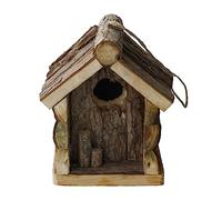 Vdaxvme Bird Nest Cage Parrot Cage Toy Nest Birdhouse Pet Cottage Hideouts Craft Toy for Small Size Birds Cage