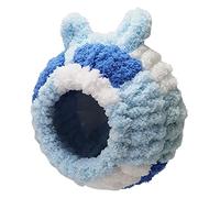 Vdaxvme Birds Nest Parrots Plush Nest Hanging Tree House for Small Birds Pet Portable Bird Screw Fixed Nest Perch Bed Bird Toy