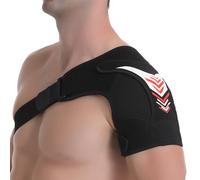 Vdaxvme Breathable Shoulder Guard for High Intensity Exercise Sweat Resistance Comfort Shoulder Sleeve