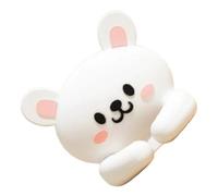 Vdaxvme Cable Holder Clips Self-Adhesive PVC Desktop Cable Organiser for Efficient Cable Management Multiple Clips Non-Slip Base Self-Adhesive Clip