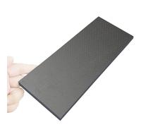 Vdaxvme Carbon Fibre Board, 100 x 250 mm, 3K Laminate Board, Twill Fabric Board, Matte Surface for Drones, Car Parts