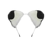 [Vdaxvme] Cartoon Plush Dog Ears Headband Costume Halloween Festival Role Play Soft Headband Costume Party Accessories