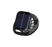 Vdaxvme Clip Fan Solar USB Rechargeable Battery Large Wind Cooling Handheld Hole Digging Electric Multipurpose Rechargeable Handheld With Solar Panel