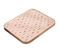 Vdaxvme Compact Ring Storage Tray, Accessories, Large Space for Rings, Jewellery Drawer Insert, Practical Jewellery Display Container, Solid Wood, one size, As described