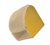 Vdaxvme Contemporary Plush Watch Holder, Luxury Plush Bangle Display Stand, Sturdy Metal Jewellery Organiser for Retail, Gold Jewellery Stand, one size, As described