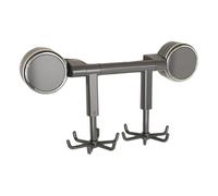 Vdaxvme Convenient Suction Cup Hook 360 Degree Rotating Suction Hook Multi Purpose Utensils Rack for Efficient Storage