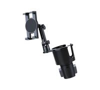 Vdaxvme Customizable Vehicle Cup Holder Matching 4.7-12.9inch Tablets Phones and Devices with Water Stand Global Car Phone Mount