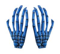 Vdaxvme Dark Skeleton Hand Barrettes Halloween Cosplay Masquerade Headwear Accessories Gothic Claw Hair Clip Photo Props