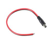 Vdaxvme DC8020 Pigtail Cable Single Male/Female Head 8.0x2.0mm Connector Cord Line for Solar Panel Power Stations 30cm Length