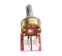 Vdaxvme Double Gang Sound Adjustment Module B10K/B50K/B100K Compatible Amplifier and Hearing Systems Double Gang Stereo Sound Control Kit