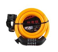 Vdaxvme Durability Steel Cable Bike Combination Code Security Anti Theft For Bicycles To Protect The Multi-Purpose Cable Lock