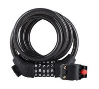 Vdaxvme Durability Steel Cable Bike Combination Code Security Anti Theft For Bicycles To Protect The Multi-Purpose Cable Lock