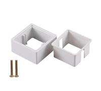 Vdaxvme Easy to Install Socket Extension for Single Sockets Single Socket Spacer for Sockets Plastic