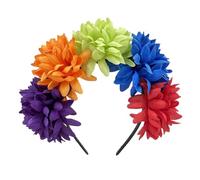 Vdaxvme Elegant Headbands with Soft Fabric Flower Headpiece Girl Flower Hairbands Hair Accessories for Wedding Party Cosplay