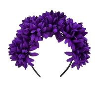 Vdaxvme Elegant Headbands with Soft Fabric Flower Headpiece Girl Flower Hairbands Hair Accessories for Wedding Party Cosplay