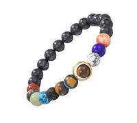 Vdaxvme Elegant Star Bracelet, Multi-purpose, Durable Stone, Pearl Shaped, Portable Jewelry Accessories for Stylish Space Jewelry for Men and Women, one size, As described