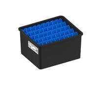Vdaxvme Fishing Bait Box Multiple Compartments Tackle Container Portable Shrimp Wages Storage Case Squid Bait Separator Vertical Compartment Fishing Bait