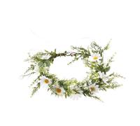 Vdaxvme Flower Headbands Women Bride Flower Crown For Wedding Party Supply Daisy Garlands Crown Hair Wreath Daisy Headbands