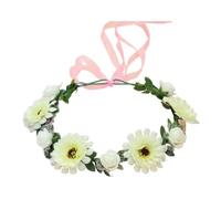 Vdaxvme Flower Headbands Women Bride Flower Crown For Wedding Party Supply Floral Garlands Crown Hair Wreath Floral Headbands
