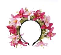 Vdaxvme Flower Headbands Women Bride Flower Crown For Wedding Party Supply Floral Garlands Crown Hair Wreath Floral Headbands