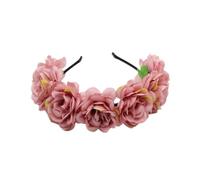 Vdaxvme Flower Headbands Women Bride Flower Crown For Wedding Party Supply Floral Garlands Crown Hair Wreath Floral Headbands