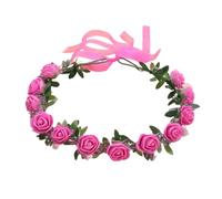 Vdaxvme Flower Headbands Women Bride Flower Crown For Wedding Party Supply Floral Garlands Crown Hair Wreath Floral Headbands