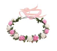 Vdaxvme Flower Headbands Women Bride Flower Crown For Wedding Party Supply Floral Garlands Crown Hair Wreath Floral Headbands