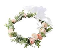 Vdaxvme Flower Headbands Women Bride Flower Crown For Wedding Party Supply Floral Garlands Crown Hair Wreath Floral Headbands