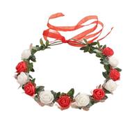 Vdaxvme Flower Headbands Women Bride Flower Crown For Wedding Party Supply Floral Garlands Crown Hair Wreath Floral Headbands