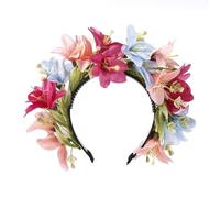 Vdaxvme Flower Headbands Women Bride Flower Crown For Wedding Party Supply Floral Garlands Crown Hair Wreath Floral Headbands