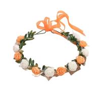 Vdaxvme Flower Headbands Women Bride Flower Crown For Wedding Party Supply Floral Garlands Crown Hair Wreath Floral Headbands