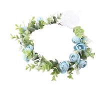 Vdaxvme Flower Headbands Women Bride Flower Crown For Wedding Party Supply Floral Garlands Crown Hair Wreath Floral Headbands